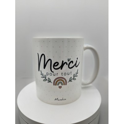 Mug merci pour tout