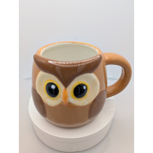 Mug hibou marron