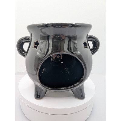 Brûle parfum chaudron noir