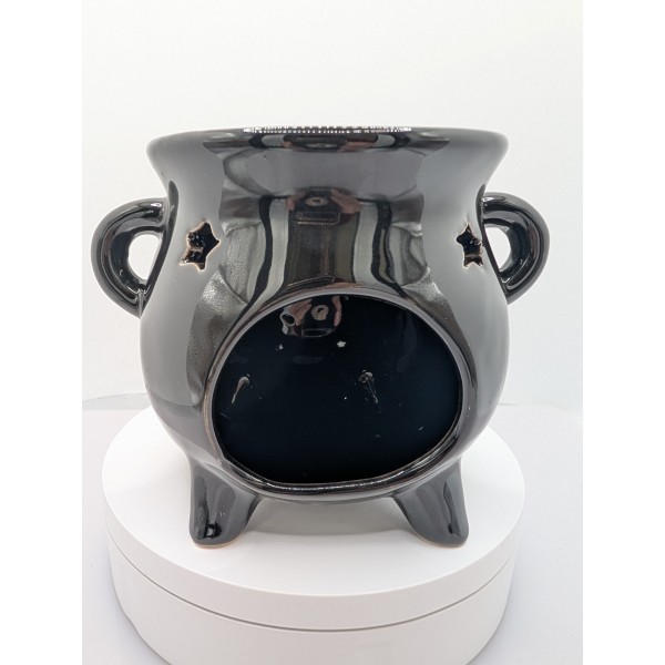 Brûle parfum chaudron noir