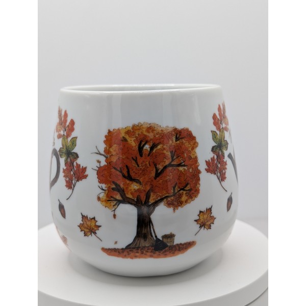 Mug "théière" automne Carofromwoodland
