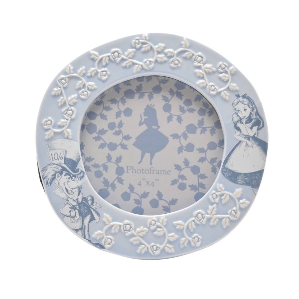 Cadre rond Alice shabby chic