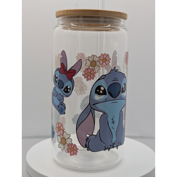 Cannette Stitch avec paille en verre