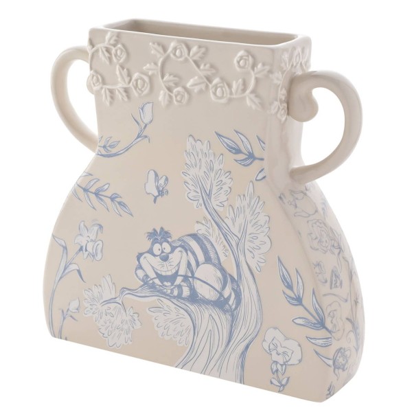 Vase chat du shesire Alice shabby chic