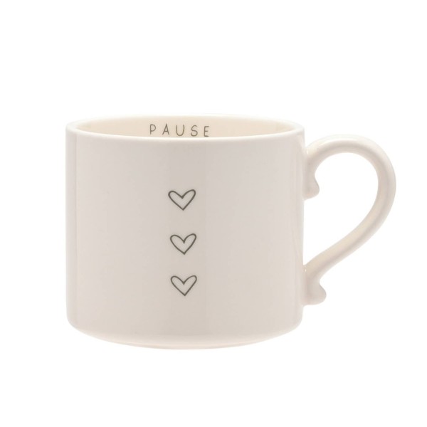Mug "Pause" 3 coeurs